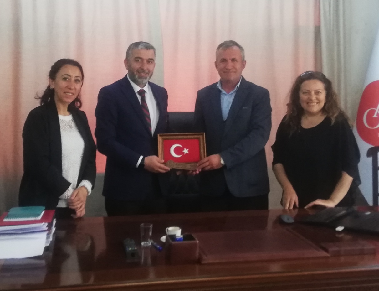 Atatürk Orman Çiftliği Müdür Yardımcı Osman olarak Atanan Servet Gürer Bey'e Hayırlı Olsun Ziyareti