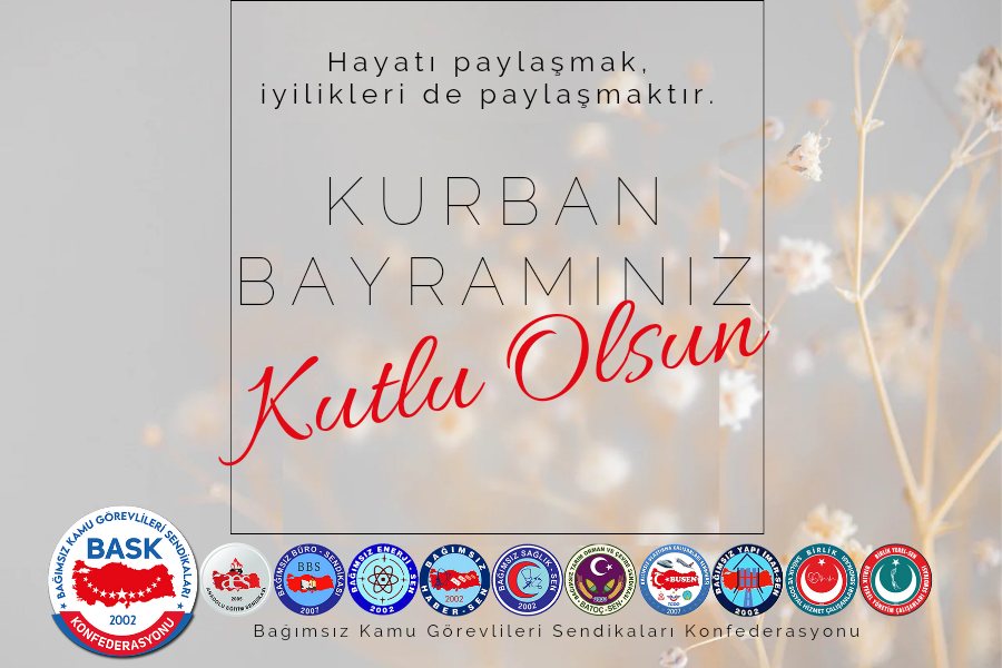 KURBAN BAYRAMINIZ MÜBAREK OLSUN