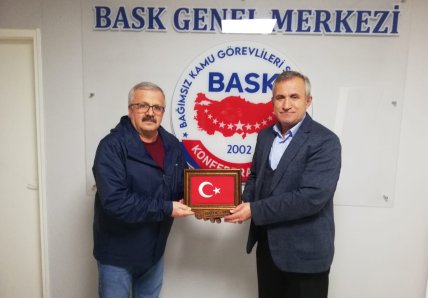 Sendikamız Üyesi Emekli Personel Sayın Yüksel Fındıkoğlu'ndan Ziyaret